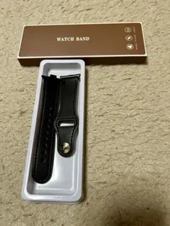 ブラック レザー風 Redmi Watch4 用バンド ベルト