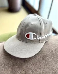 Champion キャップ ベージュ
