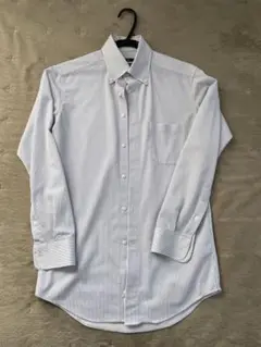 SUIT SELECT ストライプシャツ ECAM01-6 ネイビー　4S