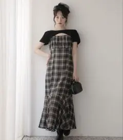ナイスクラップ♡ニットセットキャミワンピ