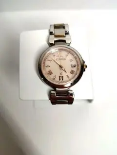 極美品【稼働品】CITIZENシチズン　XC　H240レッド　シルバー　ソーラー 極美品【稼働品】CITIZENシチズン XC H240レッド シルバー ソーラー