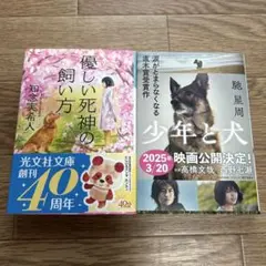 少年と犬　馳星周　優しい死神の飼い方　知念実希人　文庫本 セット