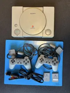 【ジャンク】SONY PlayStation1 本体、コントローラー