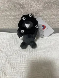 黒ミャクミャク お座りver カラビナ付きマスコット　大阪万博 ブラック