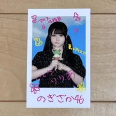 乃木坂46 真夏の全国ツアーカフェ2025 ポラロイド風ステッカー 伊藤理々杏