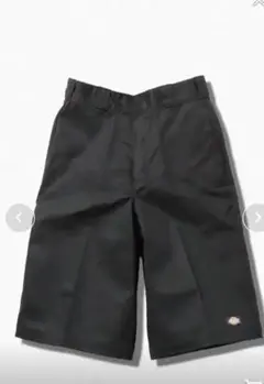 【未使用】Dickies ハーフパンツ BLACK
