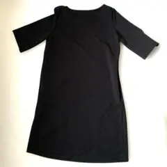 大きい　冠婚葬祭　黒　スタッフ　事務　販売　礼服　普段着　ワンピース　チュニック