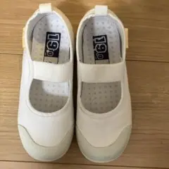 ムーンスター☆上履き　白　19㎝