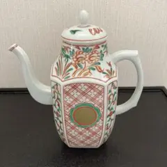茶道具　平安祥堂造　扇面紅葉文　水指　陶芸　アンティーク Amazon.co.jp: 茶道具 平安祥堂造 扇面紅葉文 水指 陶芸