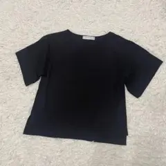 QTUME♡クチューム　トップス　ブラック　ウォッシャブル