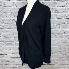 theory luxe　カーディガン　サイズ38 黒　605