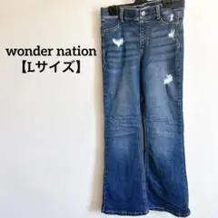 wonder nation 【L】 140cm 150cm デニム ズボン