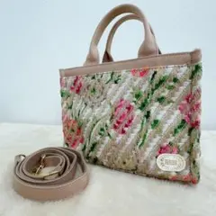 【美品】FEILER フェイラー　ラナンキュラス　ショルダーバッグ