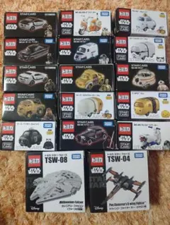 スター・ウォーズ　トミカ17点セット