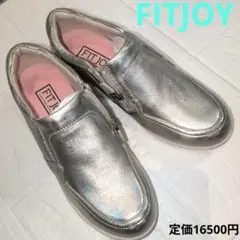 新品　フィットジョイ FITJOY 軽量 slip-on スニーカー シープ22