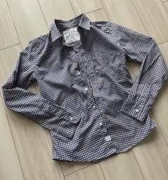 Frank&Eileen BARRY ギンガムチェックコットンシャツ （ＸＳ）