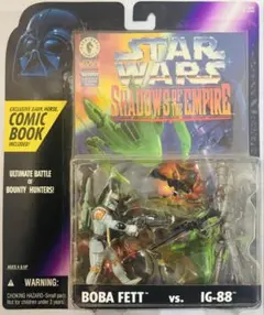 スターウォーズ ボバ・フェット vs IG-88 フィギュア コミック付
