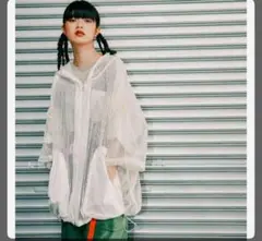 niko and... ★MODE NORM CORE メッシュルーズパーカー