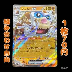 マンムーex RR SV9 バトルパートナーズ 046/100 バトルパートナーズ RR】マンムーex 046/100 - マナソース