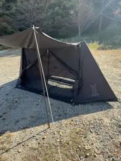 廃盤DOD パップフーテント ブラック