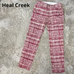 Heal Creek ヒールクリーク ゴルフパンツ チェック柄