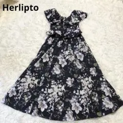 美品　Herlipto Anemone Ruffled Long Dress