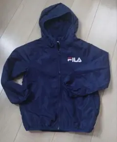【未使用】FILA フード付きネイビージャケット