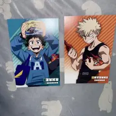 【匿名発送】アニメイト　特典　僕のヒーローアカデミア　非売品　緑谷出久　爆豪勝己