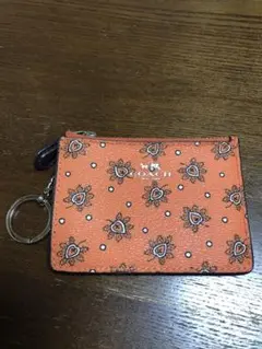 COACH コーチコインケース キーリンク付き