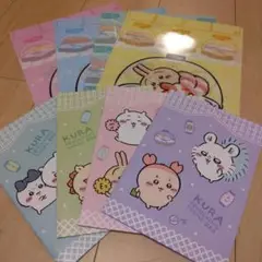 くら寿司 ちいかわ クリアファイル ノート セット
