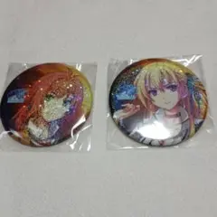 羽プロくじ 軌跡シリーズ 第7弾 B賞 スターホログラム缶バッジ 2点セット