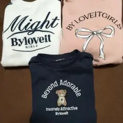 バイラビット　トップス　3枚組
