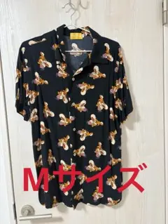 ティガー　総柄アロハシャツ　Mサイズ　TOKYO Disney RESORT