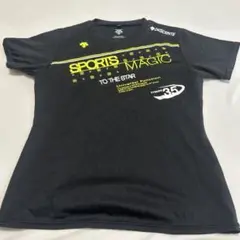 DESCENTE スポーツ・マジック Tシャツ M 黒
