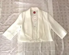 form forma ボレロ　ジャケット　結婚式　東京ソワール　セレモニー　白