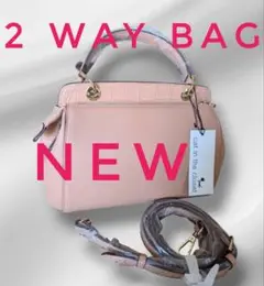 ★新品★キャットインザクローゼット 2way ショルダーバッグ 小型 ピンク