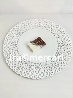 板チョコレート　フェーブ　フェーヴ　フランス製　ミニチュアスイーツ　陶器