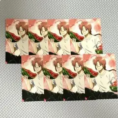 銀魂　特典カード　3年Z組銀八先生 夏の食べ物　渋谷　メディコス 神威