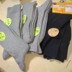 FIBERHEAT　保温抗菌防臭機能付き靴下　7足セット