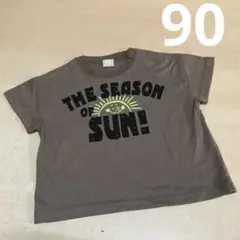 ディラッシュ　英字ロゴ　Tシャツ　90