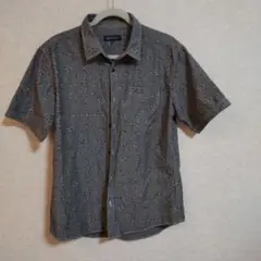 NAVY FLAG 半袖シャツ XL グレー系 花柄