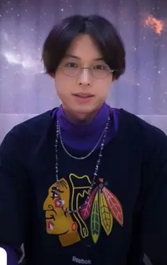 【セール】松村北斗 着用 Reebok L ブラック Tシャツ