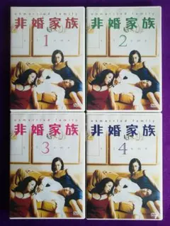 非婚家族 DVD 全巻セット 全4巻 4本 完結