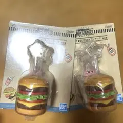 一番くじ星のカービィE賞おたすけ‪☆BURGERフィギュア　2点セット