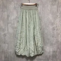 M.&KYOKO エムアンドキョウコ 日本製 バルーンパンツ キュプラ コットン