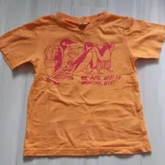 ペンギン オレンジ　Tシャツ　エフオーキッズ　120