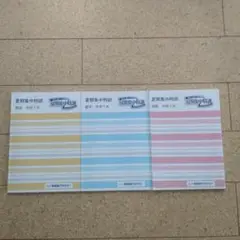 早稲アカ　夏期集中特訓　中1　英語・数学・国語　3冊セット