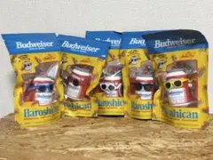 Budweiser Haroshican キーホルダー　 全5種セット