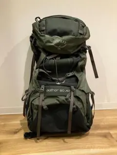 美品 OSPREY AETHER 60 AG オスプレイ イーサー 緑