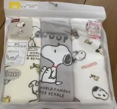 SNOOPY トレーニングパンツ 3枚組 新品未開封 100cm